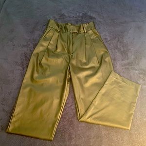 Pants leather